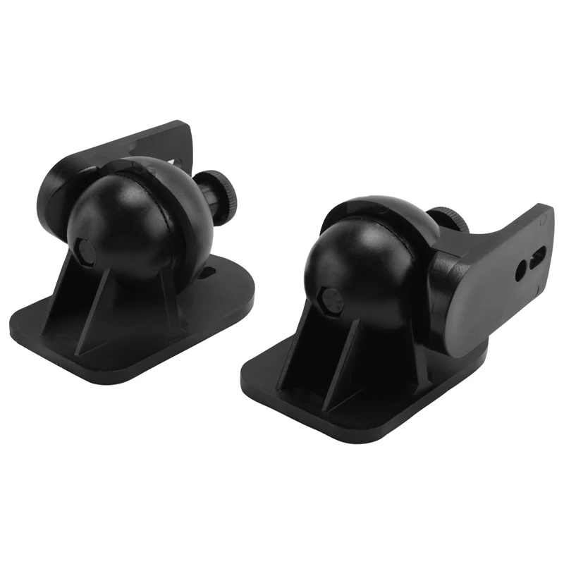 8PCS Universal Speaker Wall Mount Bracket Ceiling Stand Clamp With Adjustable Swivel And Tilt Angle Rotation