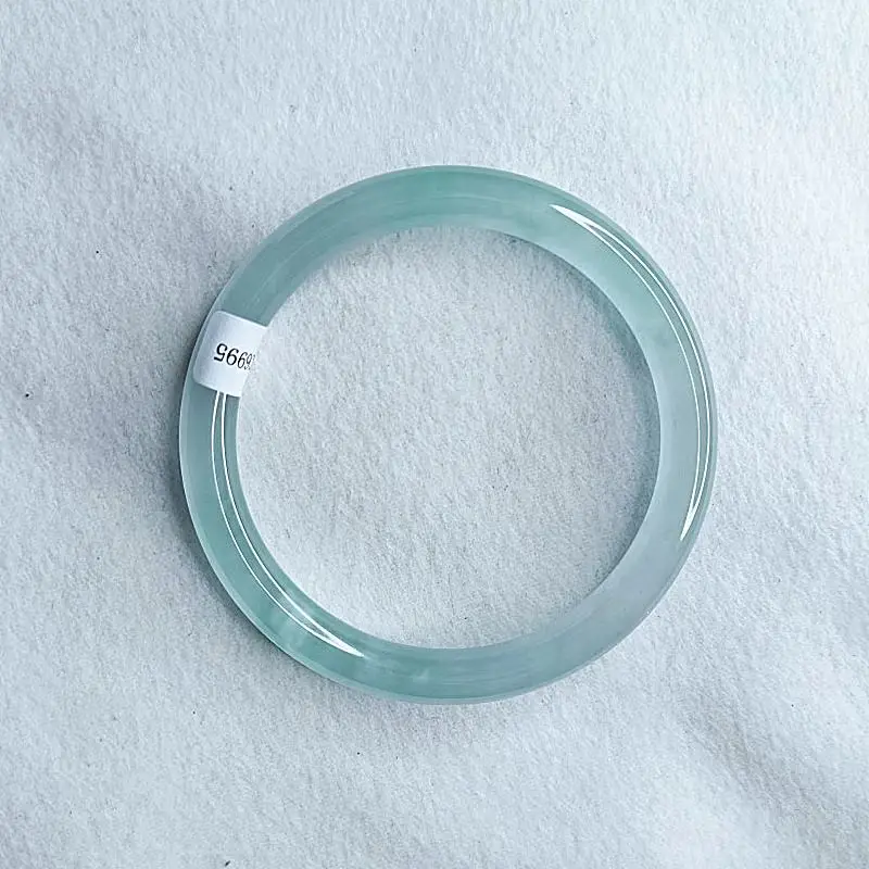 

Round Bracelet Natural Jade Ice Jade bangle Small Jewelry Light Green Fashion Accessories Lucky Stone Gift for Mother