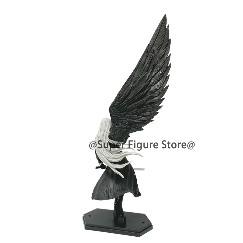 أنيمي كاي Sephiroth سحابة تيفا عمل الشكل واحد مجنح الملاك تمثال سطح المكتب الحلي البلاستيكية جمع دمية نموذج اللعب الهدايا