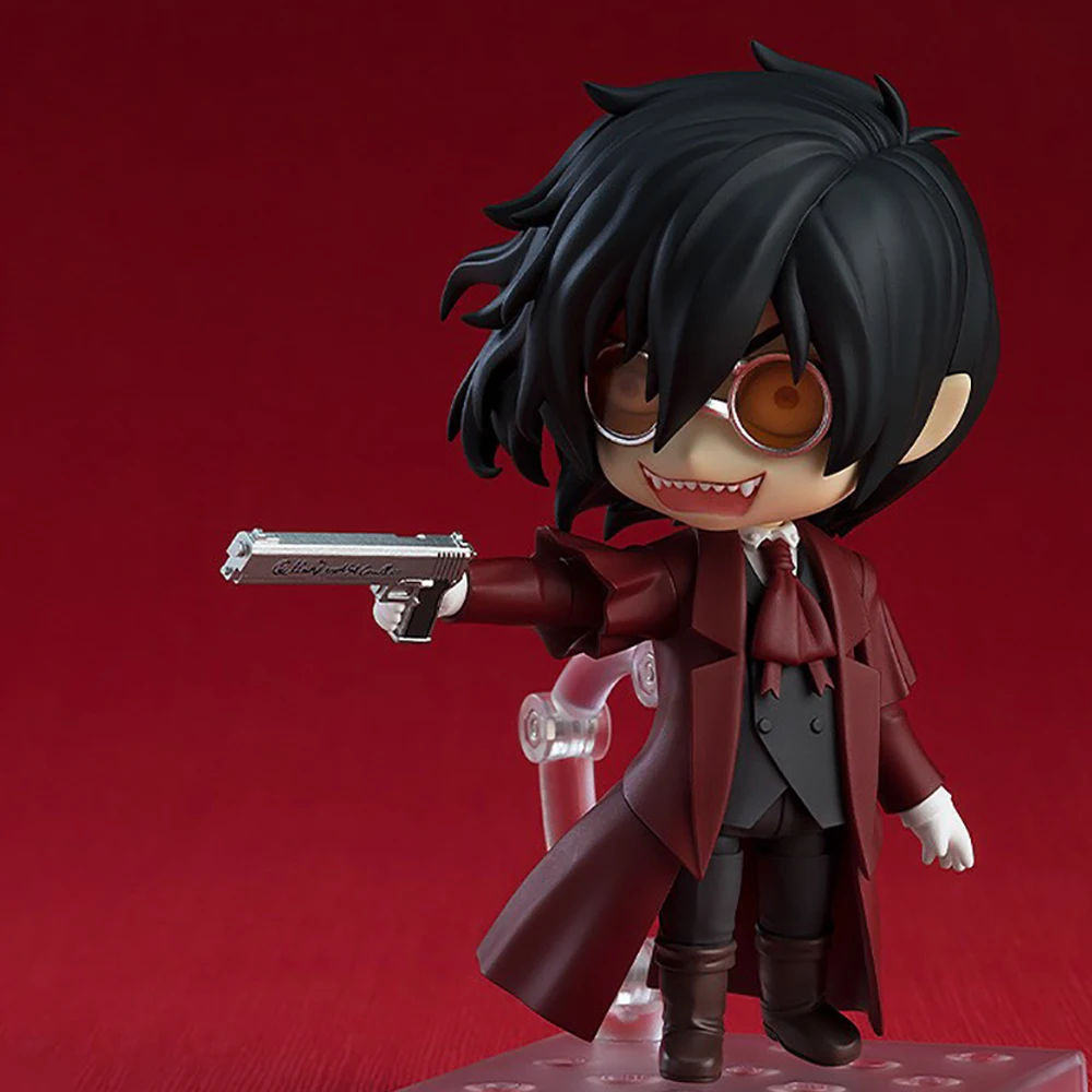 En stock Original Good Smile Company Nendoroid # 2149 Hellsing - Figura de anime Alucard Colección de figuras de acción Decoración de modelos