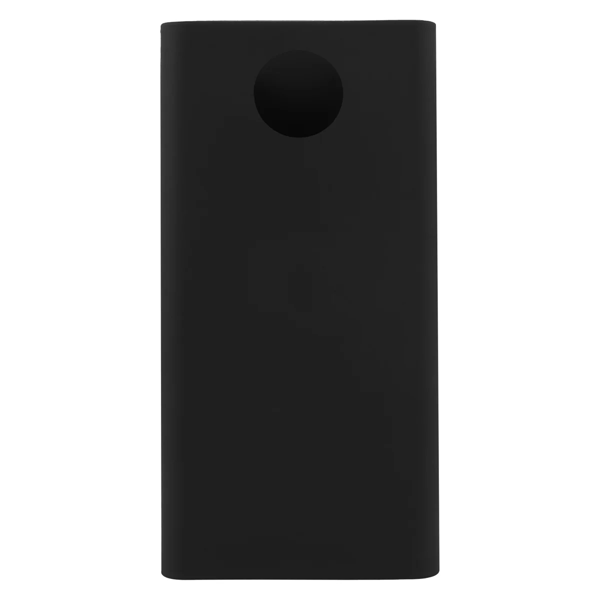 Capa protetora portátil para banco de potência 40000mAh Capa de silicone para banco de potência para Pea40 (preta)