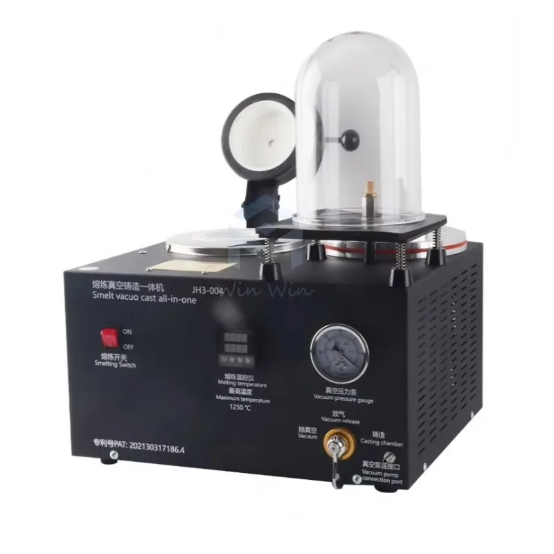 Jewelry Tools Equipment 2L Lost Wax Cast Casting Metal Melting Gold Melting Furnace Jewellery Vacuum Casting Machine