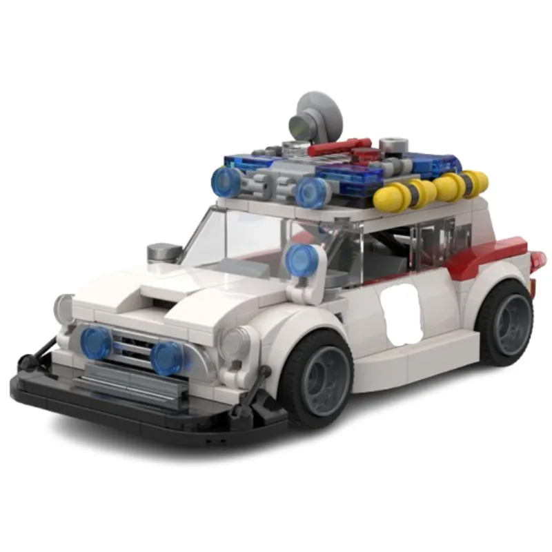 

Building Block MOC Toy Cars Sports Cars Racing Cars Boys Tech Car Toy Vehicle Model Gift 330pcs Small Particle Assembly Educatio