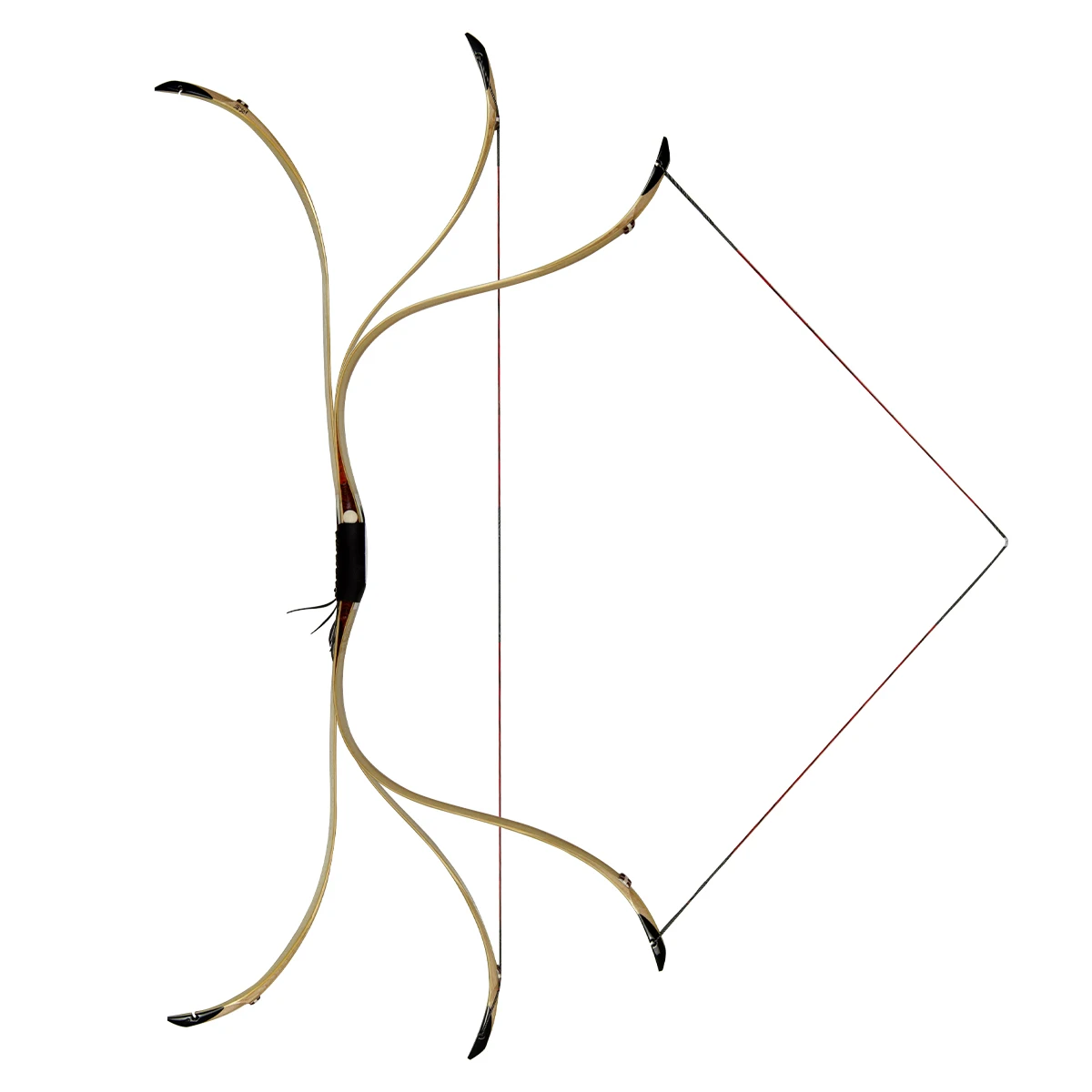 horsebow Fast Speed Laminated Bow Traditional  Short Hunting Recurve Bow for Horse Back Archery