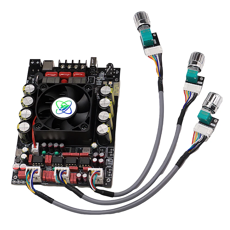 

T220H 2.0 Channel TPA3251 bluetooth 5.2 Digital Stereo Audio Power Amplifier Board bluetooth Amplifier Module 220Wx2