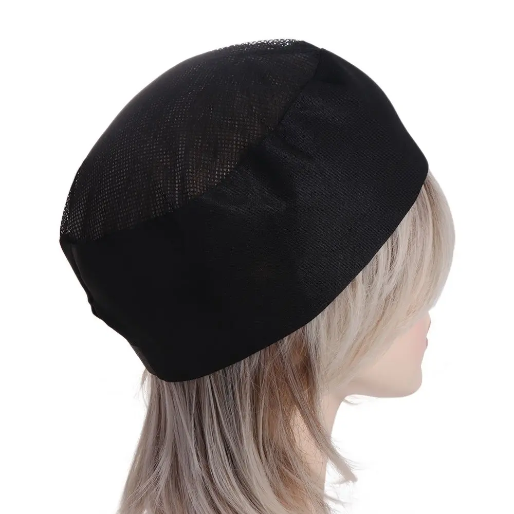 Japanese-Style Breathable Sushi Cap Adjutable Strap Single Layered Chef Flat Top Caps No Eaves WIth Mesh Top Chef Hat