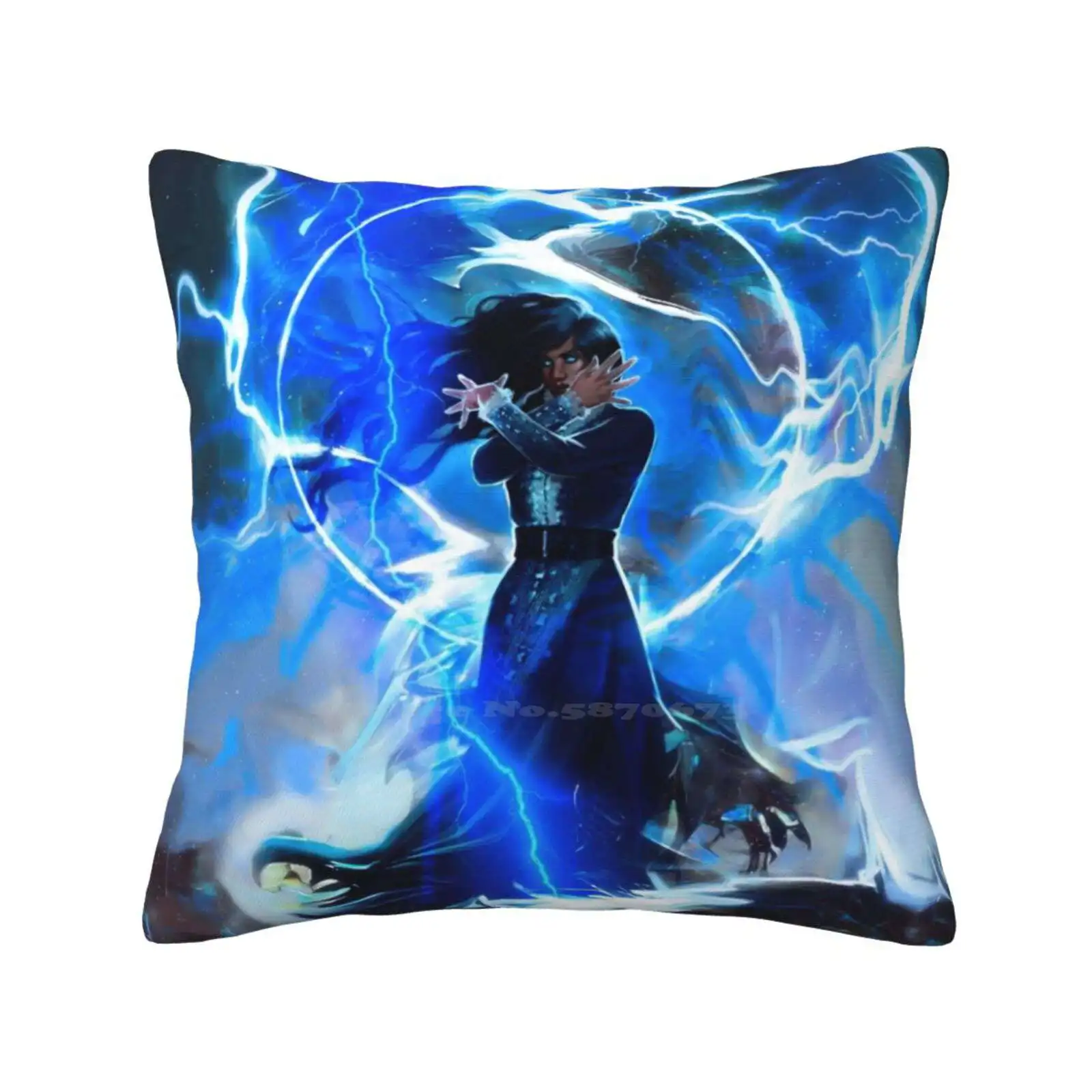 Zoya The Witch Pillow Cover Hug Pillowcase Grishaverse King Of Scars Squall Witch Fantasy Zoya Nazyalensky