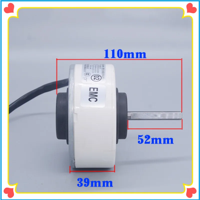 New Original WZDK20-38G Midea Air Conditioner Hang-up DC Fan Motor WZDK20-38G (ZKFP-20-8-6) DC280V 20W