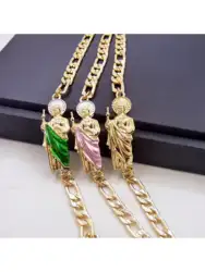 Simple World Figaro Chain St. Jude Men's and Women's Bracelets are perfect for gift giving and everyday wear.