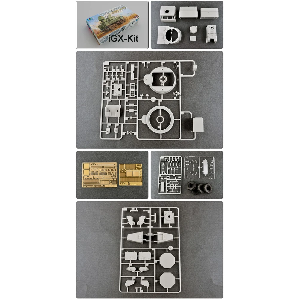 

Trumpeter 01061 Масштабная модель 1:35 Российской боевой машины 72В6Е2, пластиковый конструктор для сборки