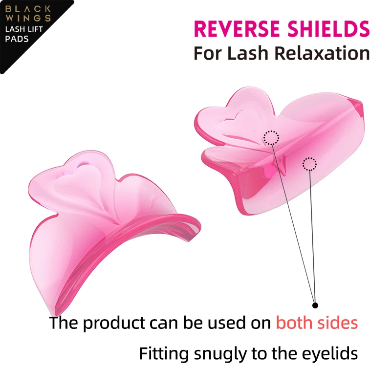 Reverse Shields rEyelash Perming Curler Lift Pads Eyelash Perm Pads Rods For LashLift Silicone For Eyelashes Makeup Beauty Too