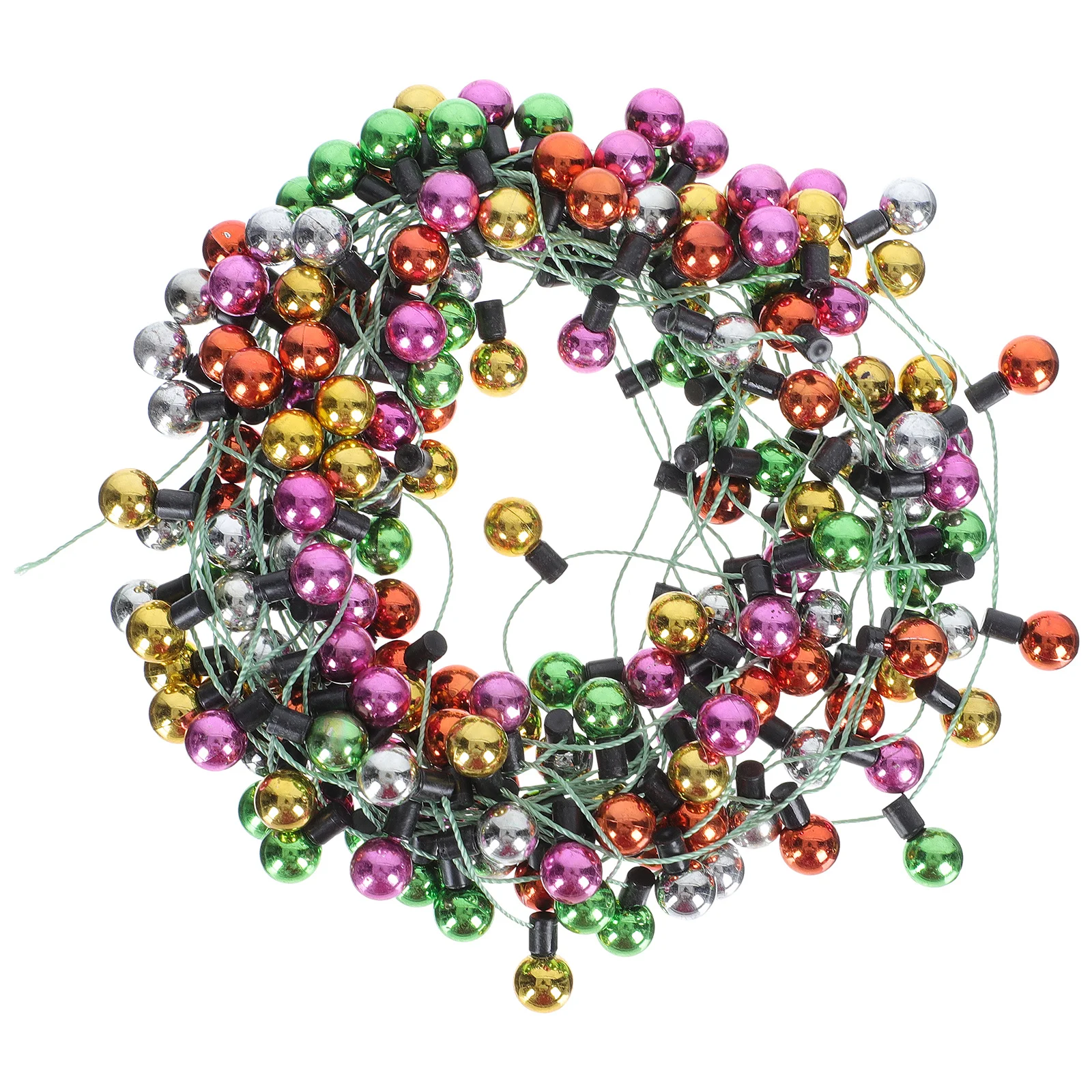 

1Set Simulated Xmas Light String Colorful Plastic Pendant Party Hanging Decor Wall Ceiling Simulated Light String