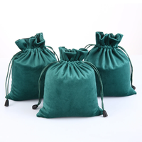 5/10 Pieces/Lot Luxury Soft Velvet Wedding Gift Bags with Drawstring 10x15/16x20cm High Quality Jewelry Package Small Pouches