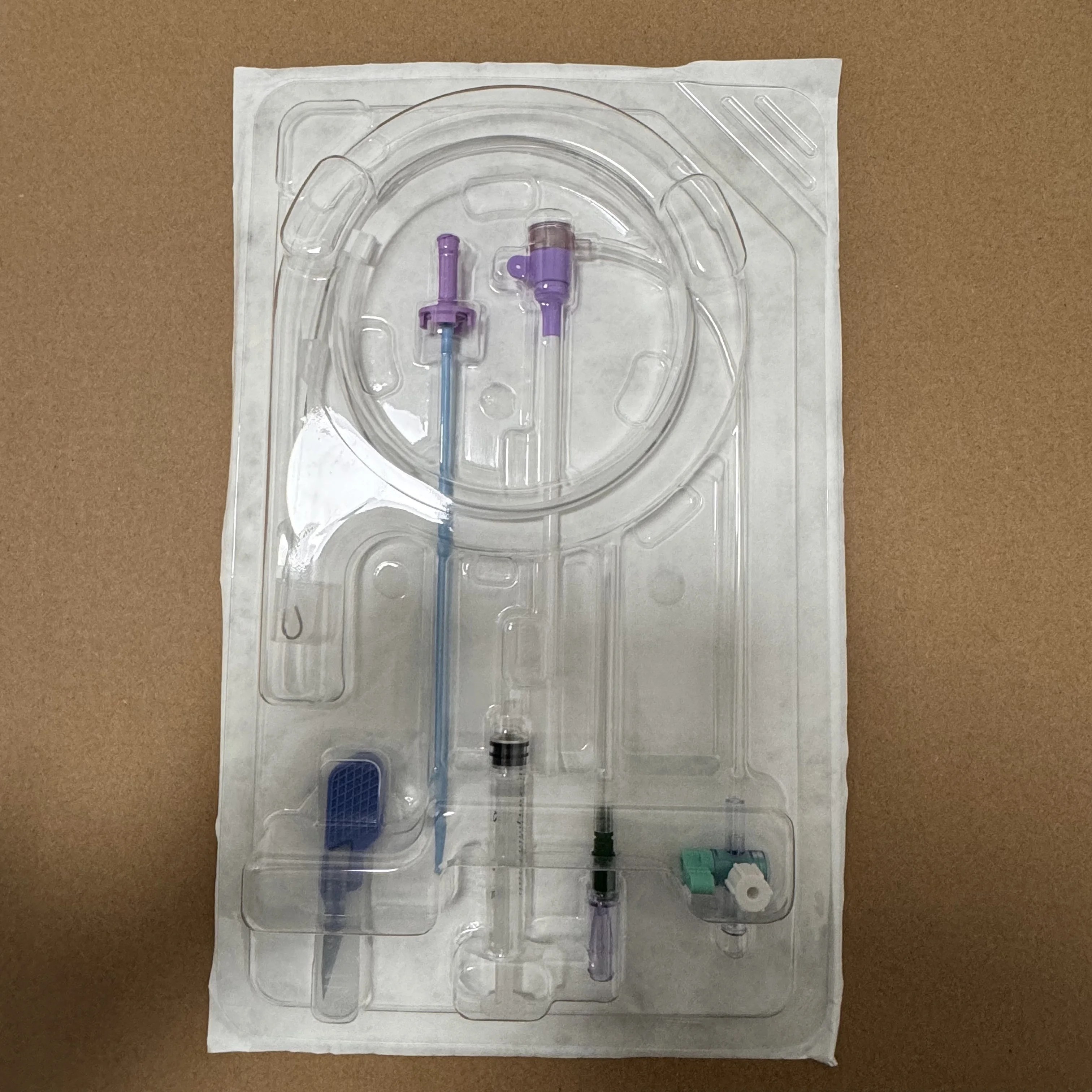 Vet Interventional Vascular Introducer Sheath Kit Disposable Cardiology Angiography Vascular Access Set