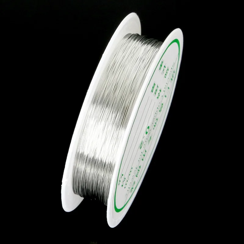 Filo di Rame per Gioielli Fai da Te, Materiale per Produzione Artigianale, Filo di Rame per Modellazione Metallica, Filo di Rame Spesso e Sottile da 0.2, 0.25, 0.3mm