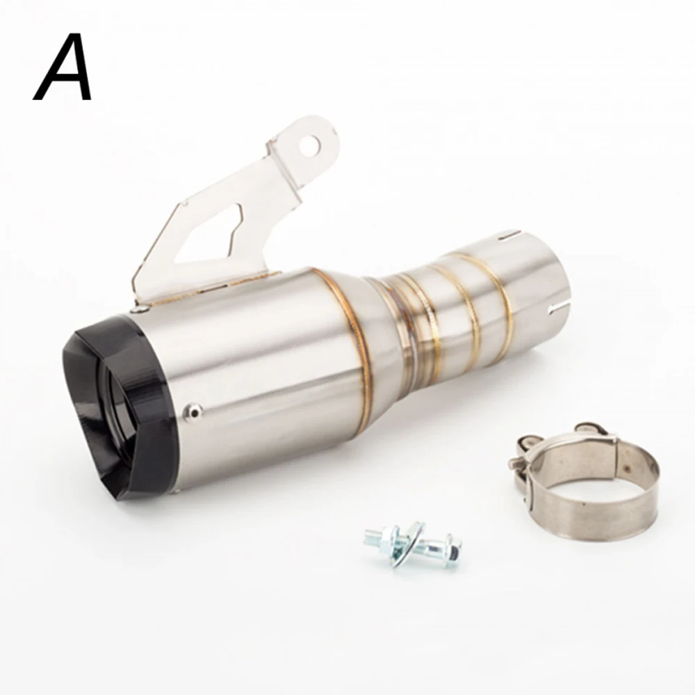 모터사이클 GP 배기 시스템 모토크로스 머플러 링크 파이프 스테인리스 스틸 슬립온 BMW S1000RR 2020 2021용