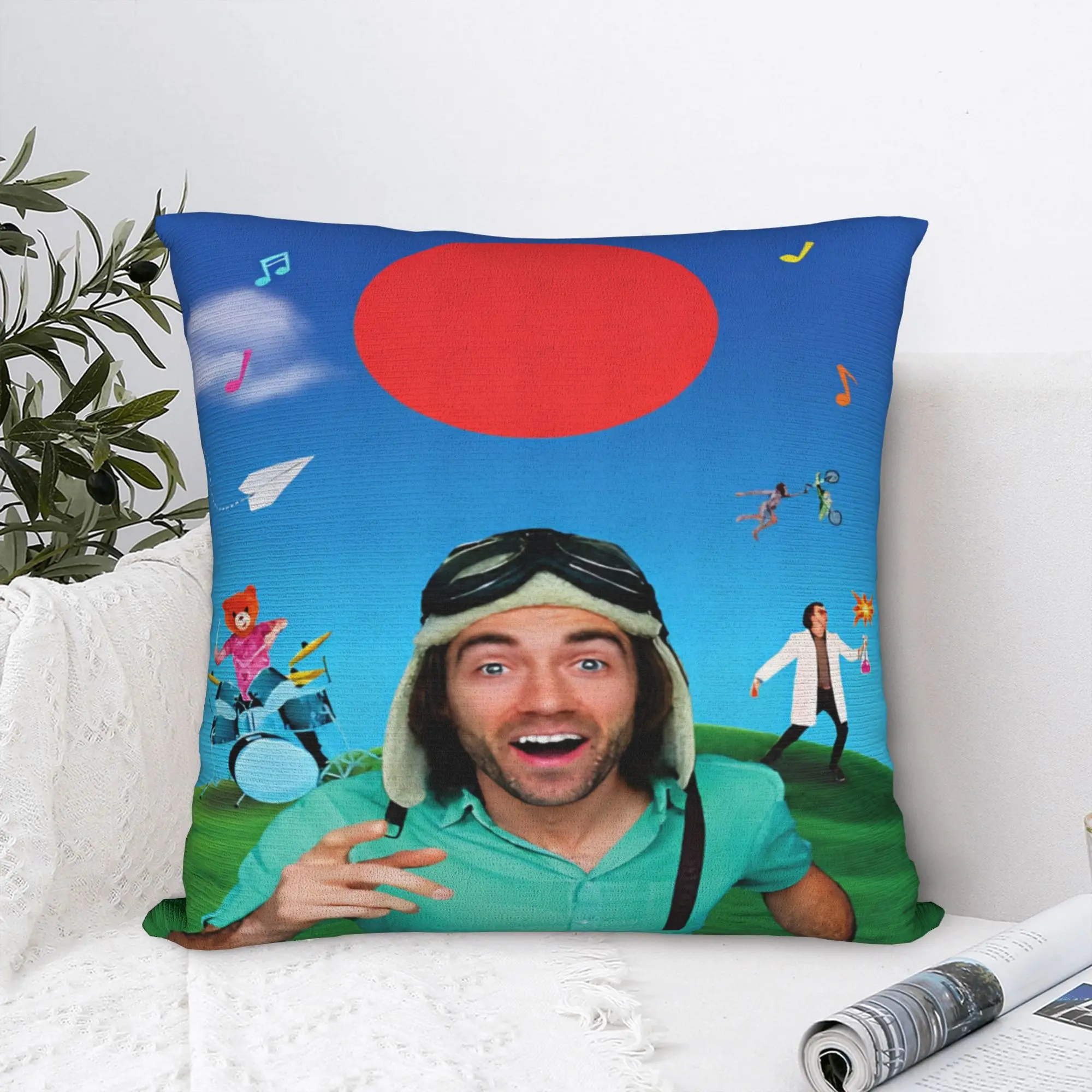 Dannys Go  Pillowcases Merch Soft Cushion Cover  Pillow Covers Living Room Decorations Square Multi-Size