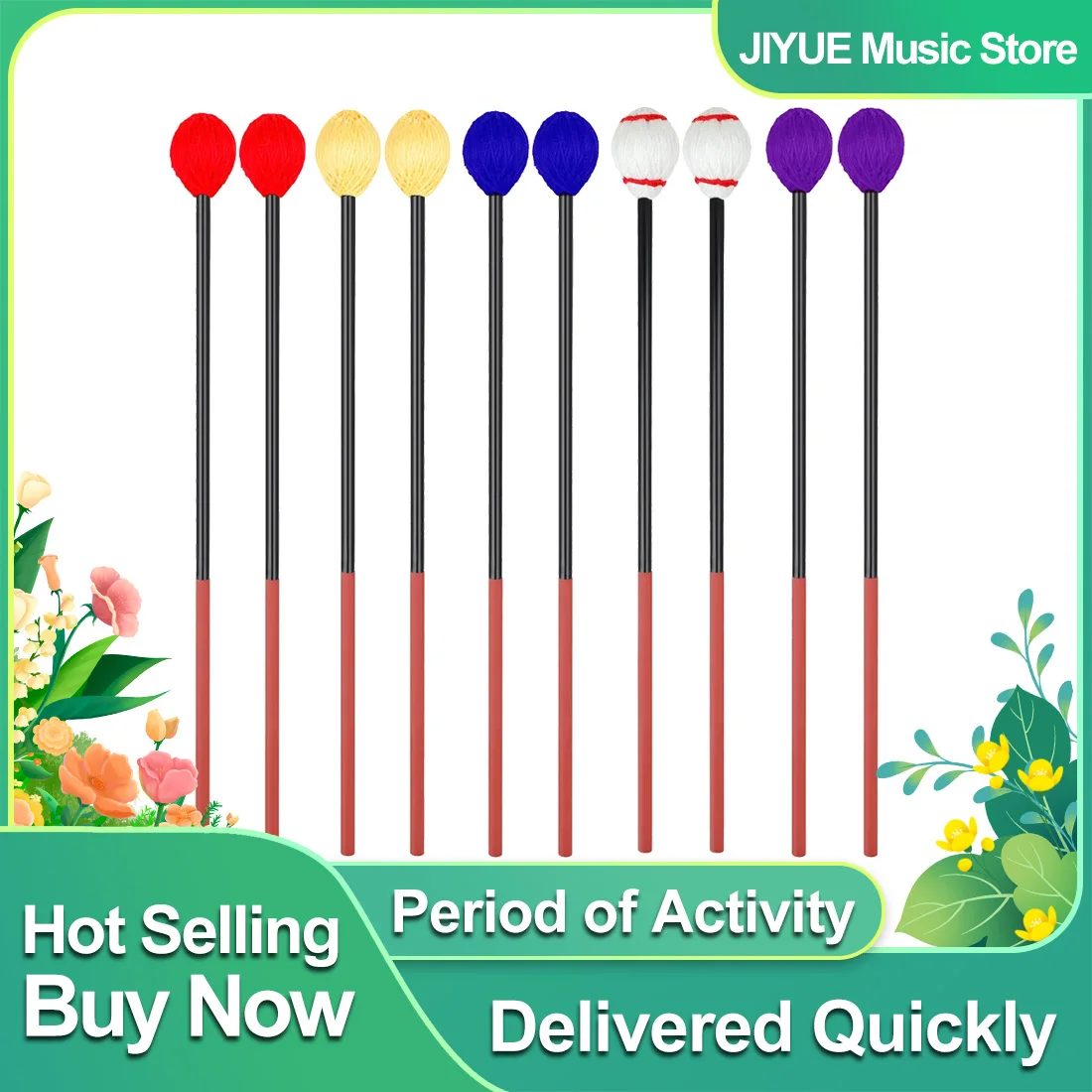 

1 пара палочек для маримбы, молотки с жесткой головкой, кленовая ручка, ксилофон, молоток для фортепиано, аксессуары для ударных инструментов из углеродного волокна