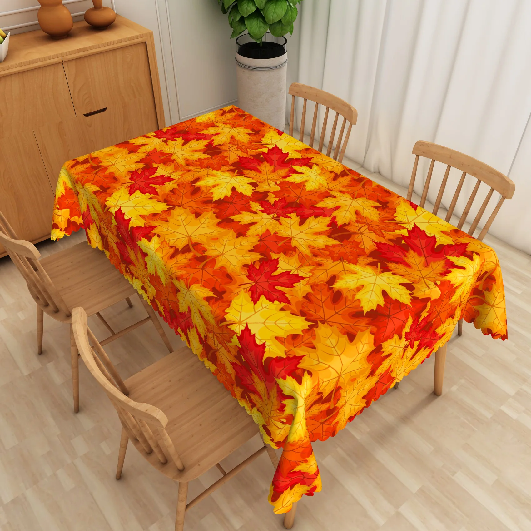 F109 Western table cloth waterproof and oil-proof tea table cloth banquet picnic decorative table mat