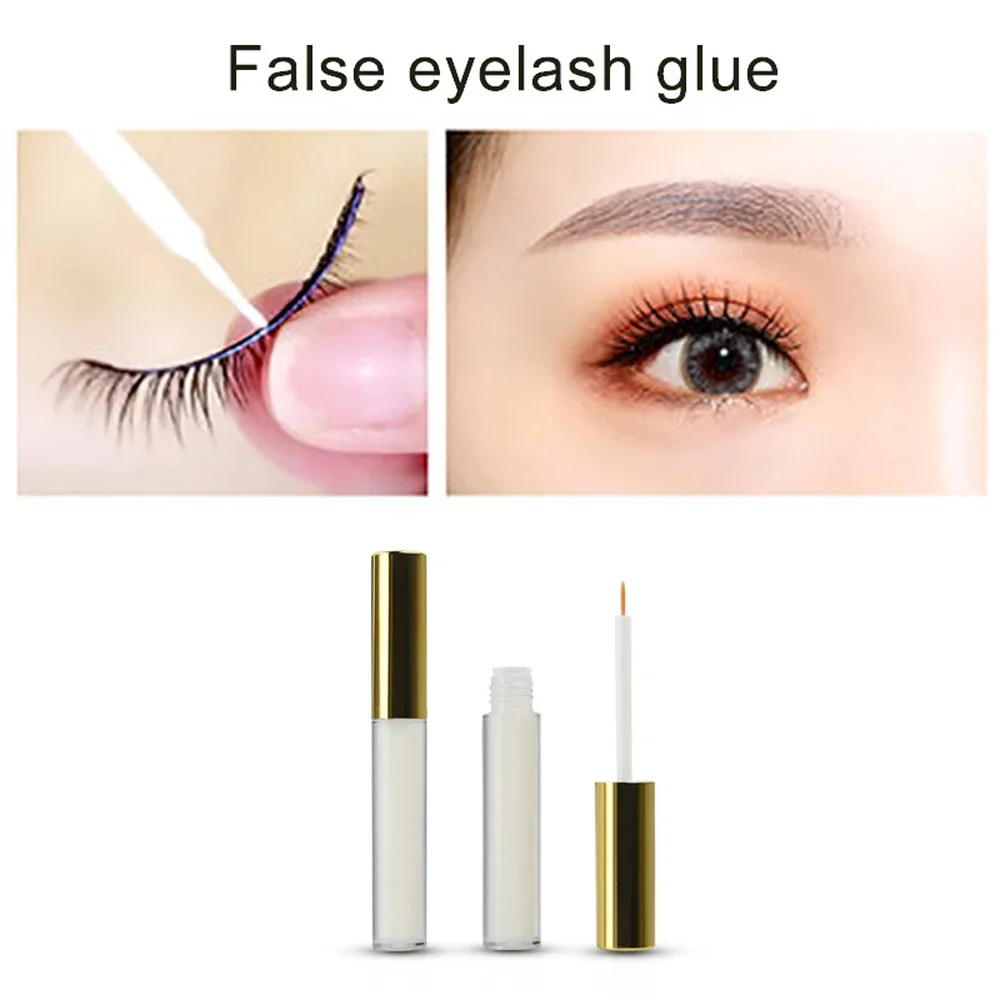 Private Label Eyelash Glue Custom Bulk Waterproof Easy To Remove Strong Viscosity Long-lasting Long-lasting Eye Makeup Beauty