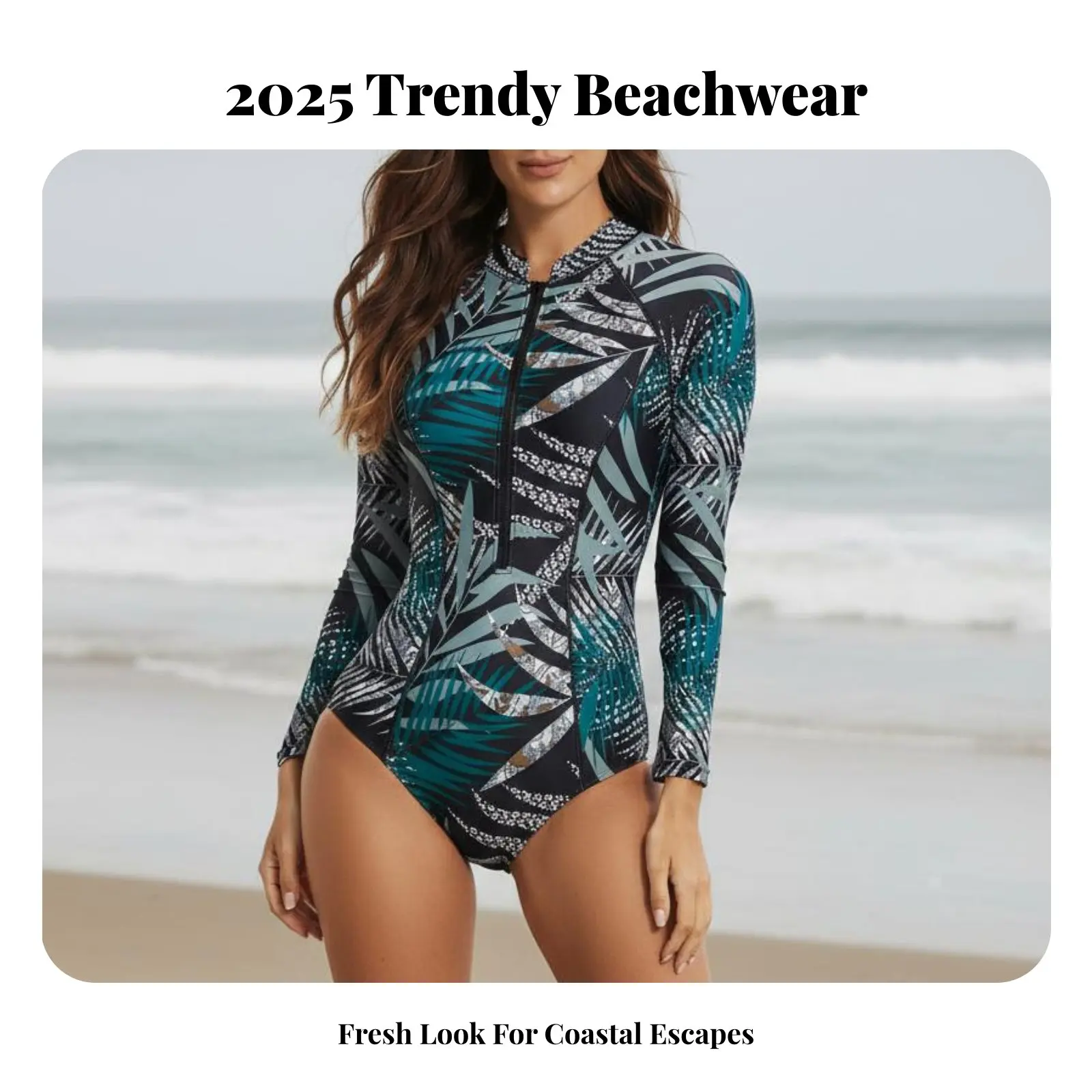 Feminine Wave-Piece…