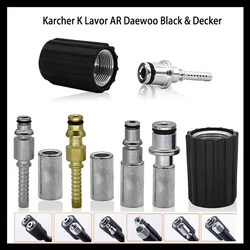 Hogedrukreiniger Slang Fitting Connector Pijp Tip Reparatie Connector Adapter Voor Karcher K Slang Plug Montage Met Mouw