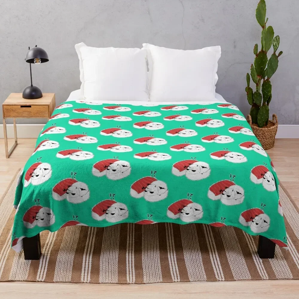 EGG-IE SUSHI (Welcome to Demon School, Iruma-kun) Throw Blanket Cute Decorative Beds Blankets