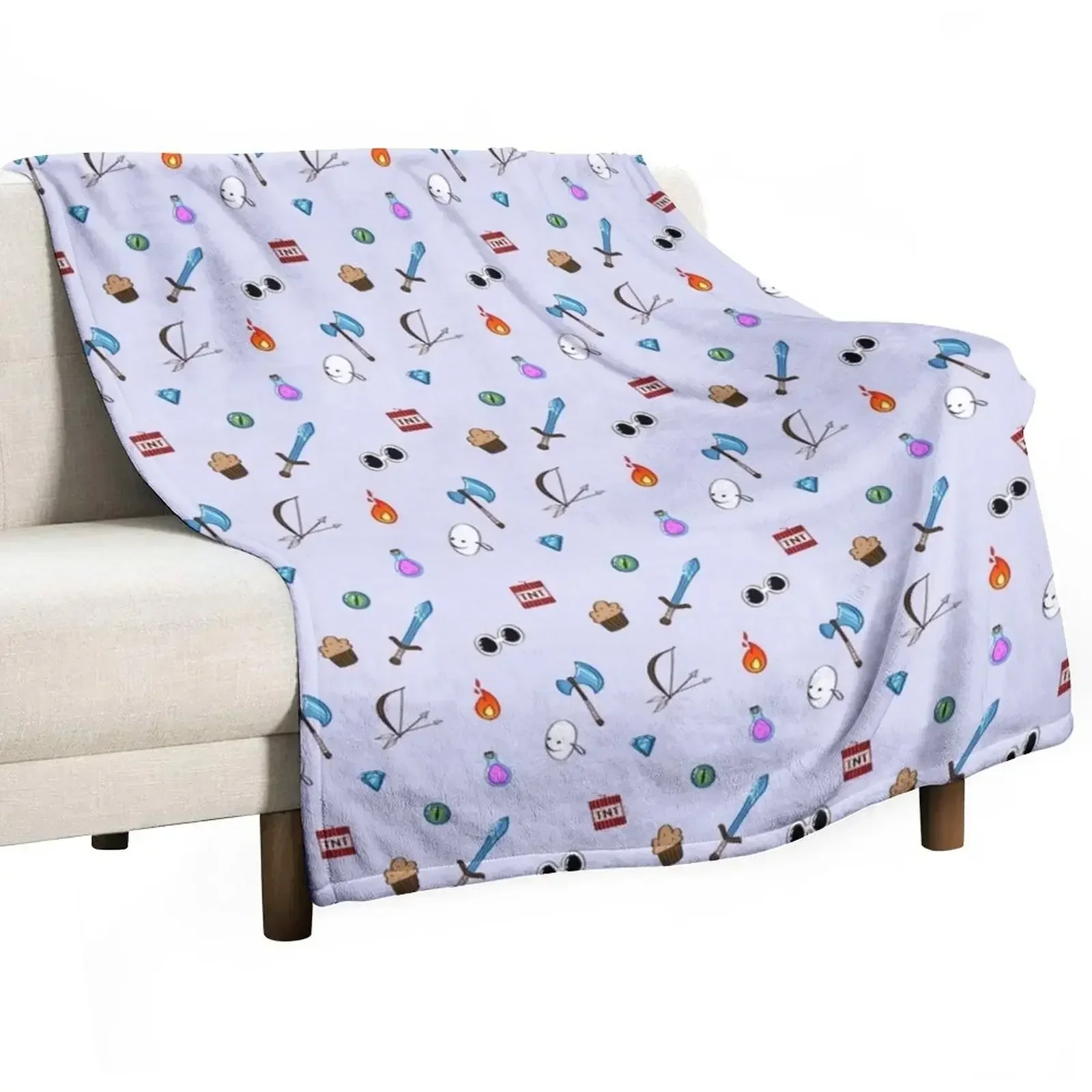 

Dream Team MC Pattern Throw Blanket Blankets For Baby decorative Blankets