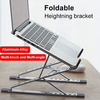 N3/N8 Aluminum Alloy Laptop Stand For Macbook Folding Adjustable Computer Tablet Notebook Tablelaptop Holder Heat Dissipation