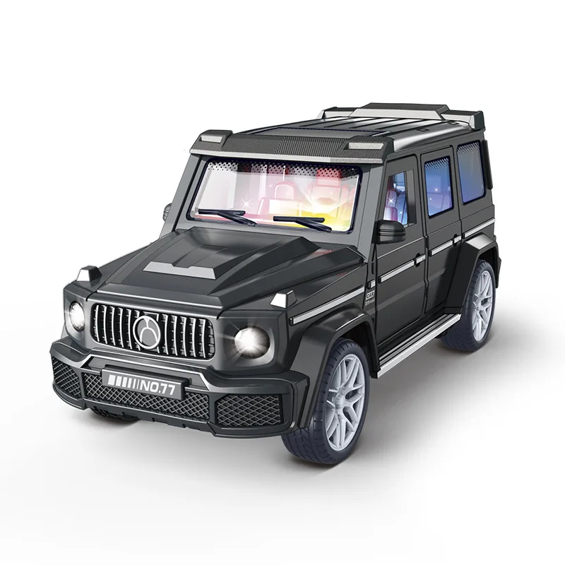 1:32 Simulation Plastic Car Toy Car Model Luminous Inertia Toy Die Casting Car Model Children Toy New Year Gift