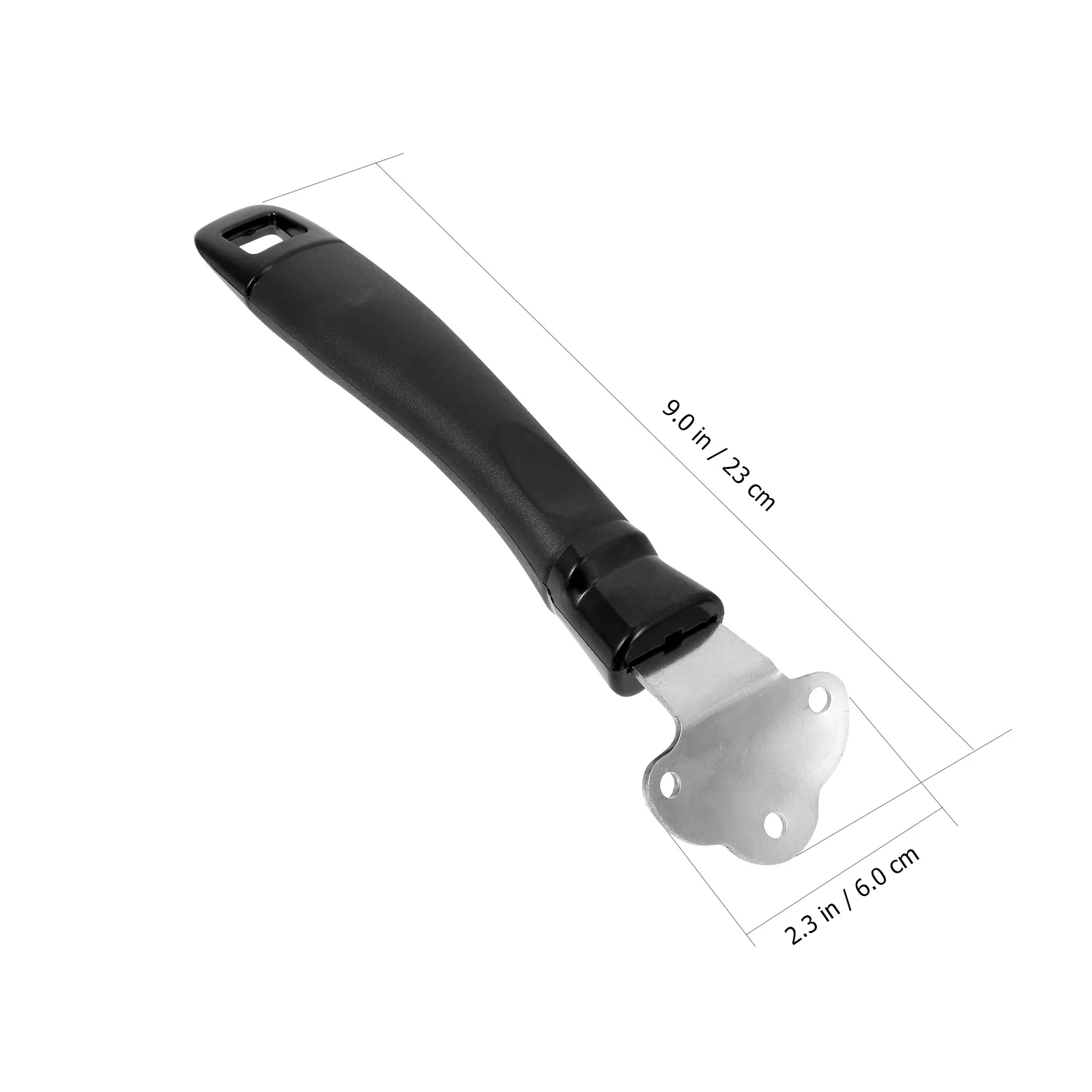 

1pc Electric Wood Wok Handle Black Long Replacement Grip Heat Resistant Non Scalding Bakelite Kitchen Accessory