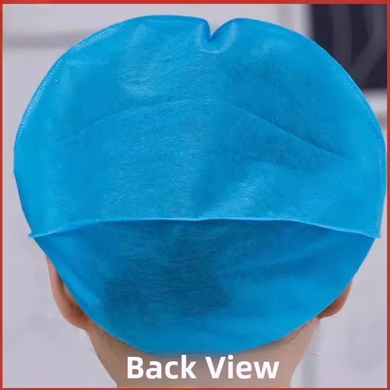 

Одноразовая медицинская шапочка-колпак для врачей и медсестер, пылезащитная, хирургическая, дышащая, из нетканого материала, утолщенная, для домашнего использования и защиты