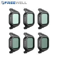 Freewell Drones todo el día paquete de 6 filtros ND incluyen filtro ND16/ND32/ND64/ND256/ND512/ND1000 para accesorios de cámara de Dron DJI Mini 5 Pro