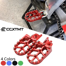 For Honda CR 125R 250R CRF 150R 250X 250RX 450R 450X 450RX 450L 1000L 250L 250M Motorcycle CNC Foot Pegs Rests Pedals Footpegs