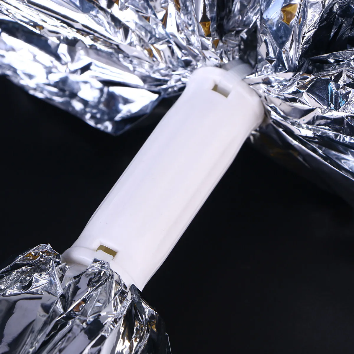 

Серебряные пластиковые помпоны для чирлидинга, блестящие, многоразовые, для танцев, спортивных мероприятий, благотворительных акций, пластиковые помпоны