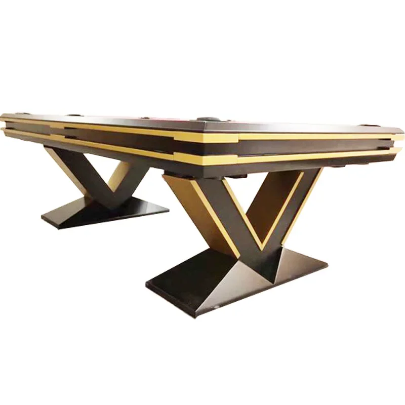 All solid wood, adult, standard, household, club, American pool table