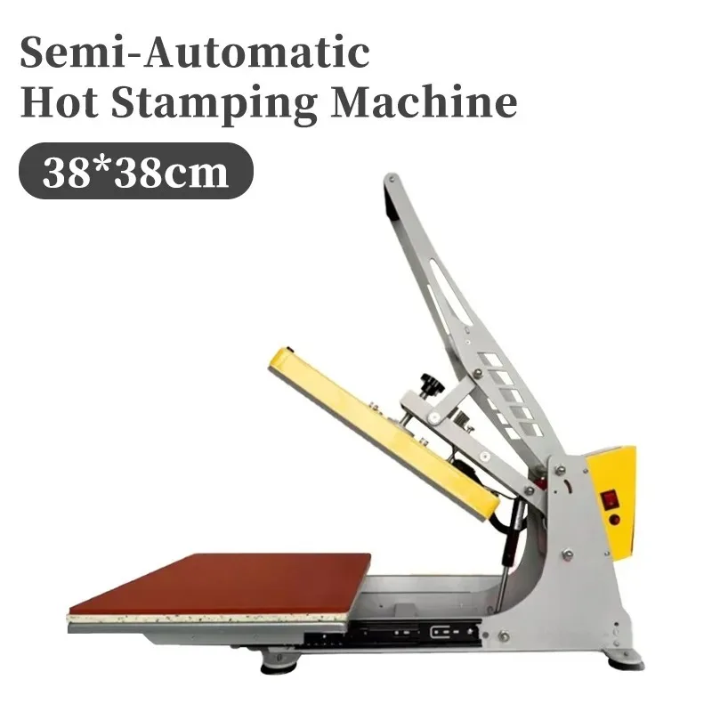 Heat Press Machine 380x380mm T Shirt Heat Transfer Printer for T-shirt Shirt logo Leather Mouse Pad