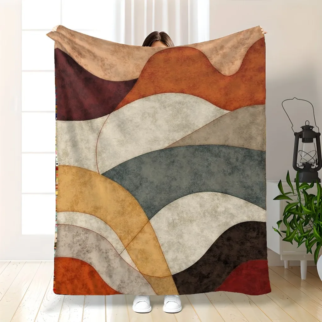 

Snowman Gift Blanket - Soft Flannel Popular Christmas Holiday Home Throw