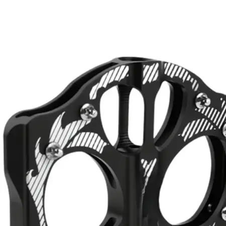 For Bolany Line Design Non-slip Pedals Road Bicycle Pedals For Mountain Biking Black Lightweight Aluminum Alloy