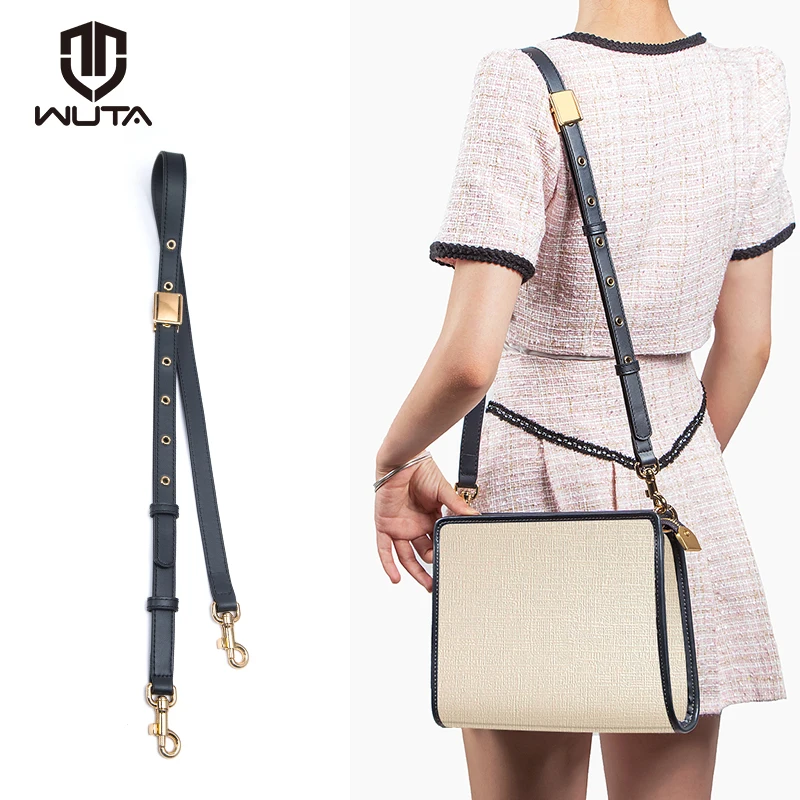 

WUTA Shoulder Bag Straps Leather For Dior Bags Women Handbag Replacement Adjustable Strap 65-110cm Blue DIY Bag Accessories