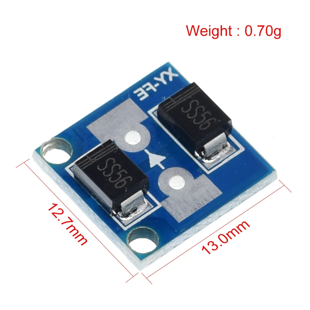 10A 60V Anti-reverse Irrigation Module Apply to Constant current power module Battery/solar charging anti backflow XY-FE