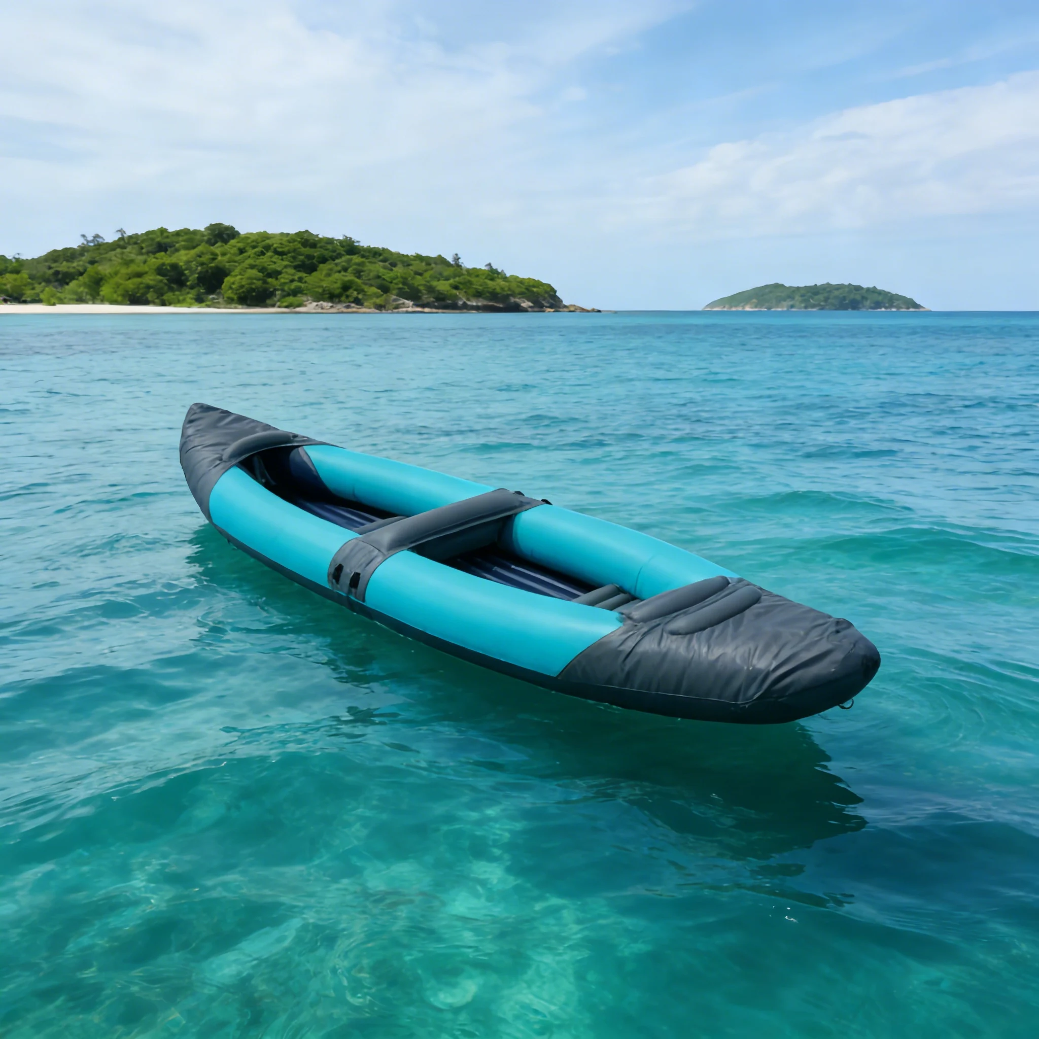 

Factory Wholesale Eco-Friendly Lightweight Inflatable Kayak Fishing Drop Stitch PVC Durable Single/Double Seat for Professionalp