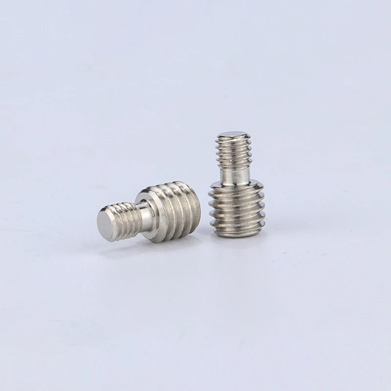 M6 1/4 Or 3/8 Male To Male Screw Mount Adapter For Camera Tripod Camera Photography Accessories