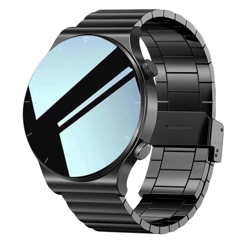 Huaqiang North-reloj deportivo multifuncional para hombre y adulto, pulsera de llamadas con tecnología negra, nuevo