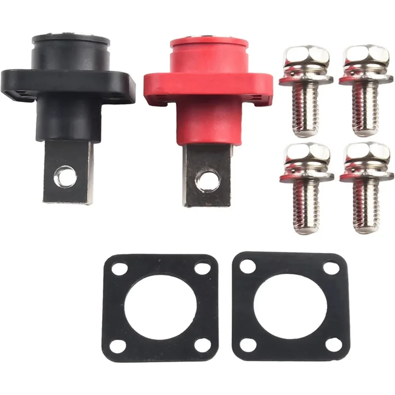 A56X 2PCS Battery Terminal Connector Storage Battery Connector Adapter Uncapped 150A