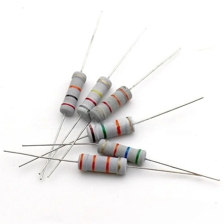 2W Axial Lead Carbon Film Resistor Kit 30 Different Resistance Values 0.1R‑750R 5% Tolerance for Electronic DIY Projects 150Pcs