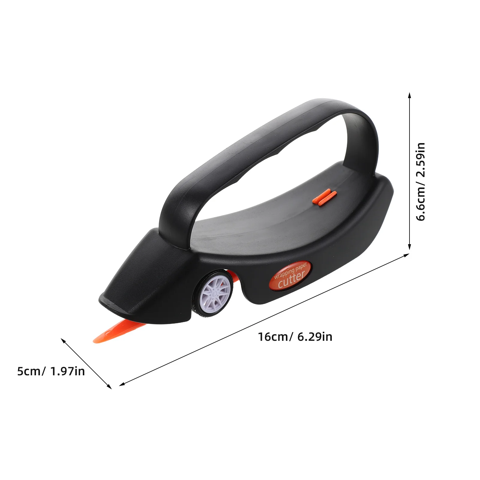 مجموعة واحدة من قطع الورق المنزلقة مع مقبض مريح لقضاء أداة قطع هدايا عيد الميلاد وأعياد الميلاد والهالوين #4