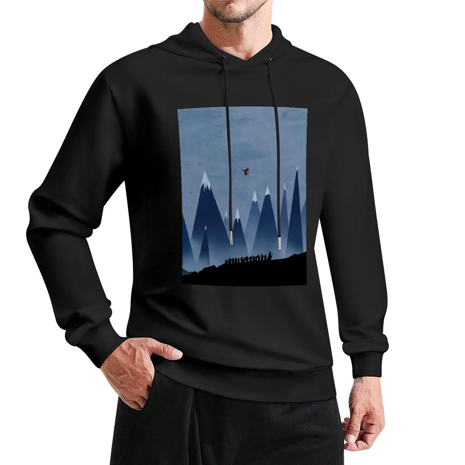 The Mountain Snow Hoodie ملابس رجالية طقم قميص رجالي موضة الرجال ملابس أنيمي هوديس وبلوزات جديدة