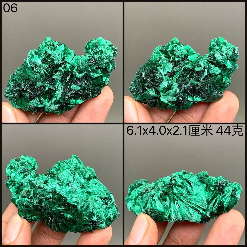 

Natural Crystal Green Malachite Raw Stone Rough Clastic Rock Cube Collectible Gravel Minerals Specimen Home Garden