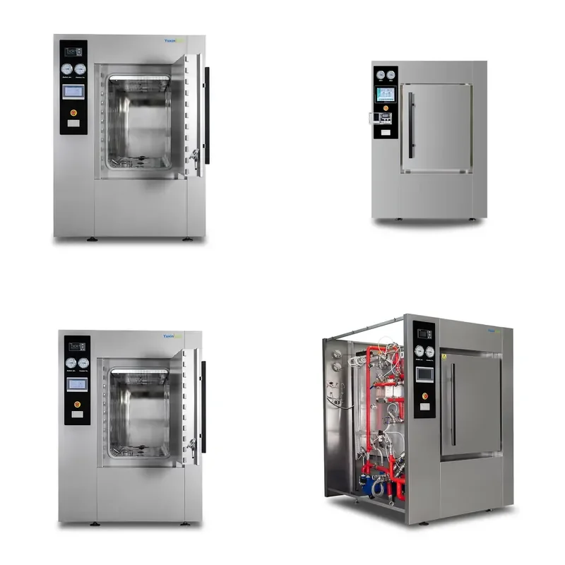 26 CST-0.36SF 360L Dual-Door Pure Steam Pulse Vacuum Processing Unit--Automatic Control for Cleanroom and Research Use